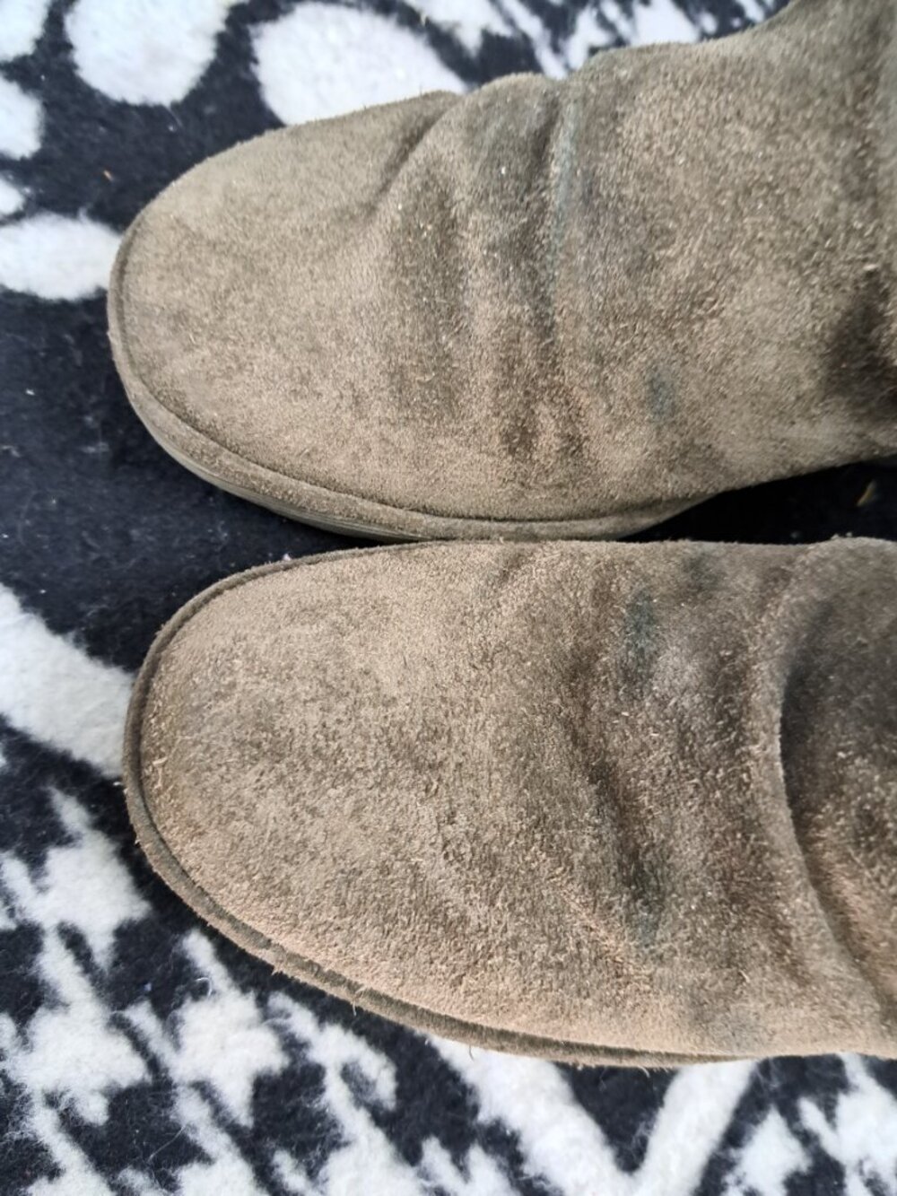 Fly London Yip Suede Wedge Ankle Booties Womens US Size 7 EU 37 - Picture 8 of 12